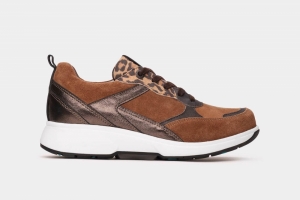 Lunel Caramel Combi bruin