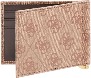 vezzola money clip card case b bruin logo
