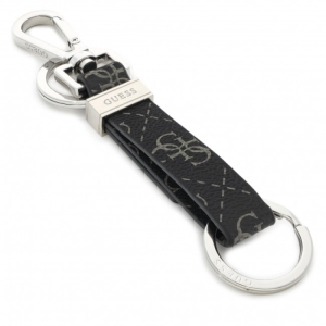 vezzola flat key ring black zwart
