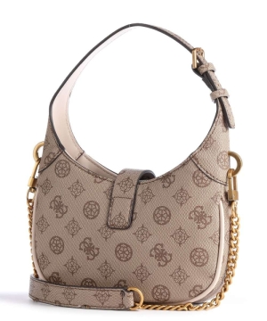 maimie mini hobo cappuccino lo bruin logo