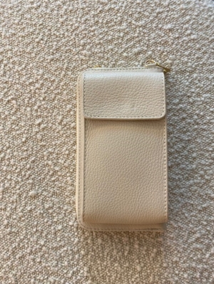 telefoontasje beige  beige