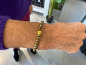 kaki groen armband  kaki