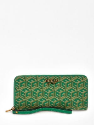 laurel large zipp forest logo groen