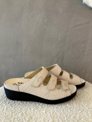 evy S044 slipper beige beige
