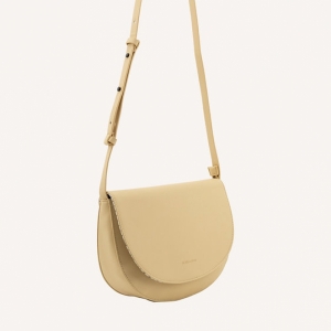 soma half moon bag hay geel
