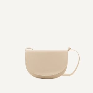 soma half moon bag stone beige