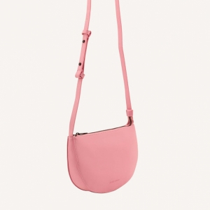 farou half moon bag bloom roze
