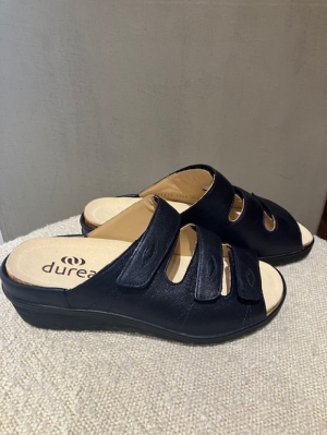 damesslipper donker blauw blauw
