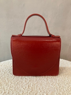 micro briefcase ruby rood