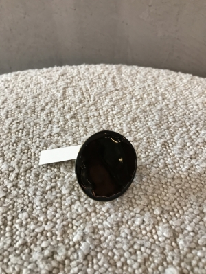 ring grote ronde zwart 05 