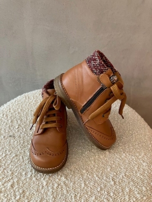 cathay cuero chopper natural cognac
