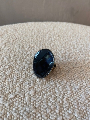 zwarte ring rond zwart