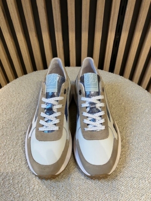 noppi 34.01 taupe beige/wit