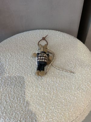 sleutelhanger konijntje bruin
