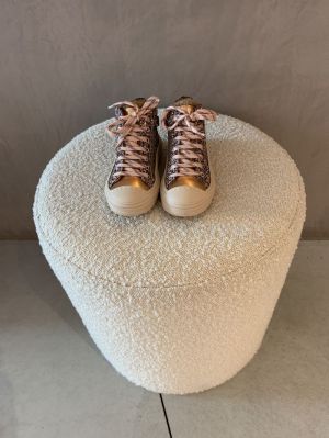 meisjebottine roze glitter roze