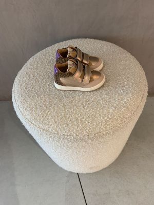 meisjesbottine velcro goud