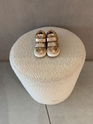 meisjesbottine velcro goud