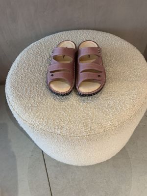 slipper velcro uitneembaar  roze