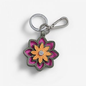 mandala keyring groen
