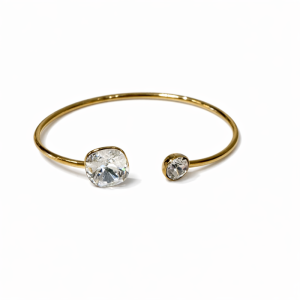 armband 2 stenen wit wit