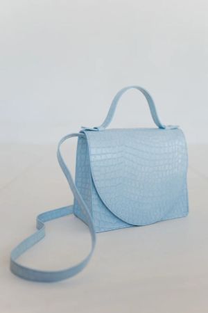 Mini briefcase blauw