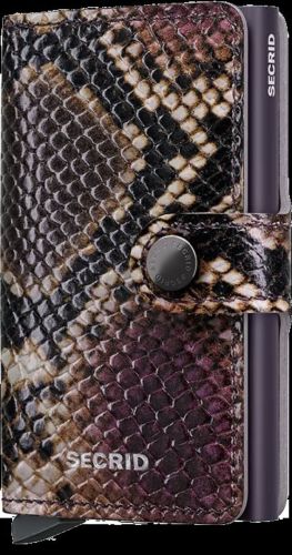 miniwallet serpent purple paars