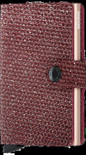 Miniwallet sparkle red 
