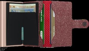 Miniwallet sparkle red 